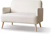 Sofas and Couches Technology Cloth Sofa Small Apartment Living Room Home Fabric Sofa Modern Minimalist Bedroom Leisure Sofa for Living Room Corner Chair Bedroom Salon Office
