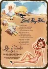 1942 LIFE Formfit Bra Brassiere Vintage-Look DECORATIVE REPLICA METAL SIGN