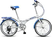 Foldable Bicycmountain Bike 20-Inch Steel Bicycles Brakes Road Bikes Racing Bicyc