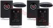 2 (Pair) NEW CADILLAC OEM SMART REMOTE KEY KEYLESS FOBS 5923887 + 5923888