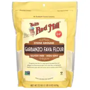 Garbanzo Fava Flour, Gluten Free, 22 oz (624 g)