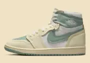 Women's Nike Air Jordan 1 MM High Legend Sand Jade Smoke Sail FB9891-104 sz 11