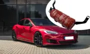 suitable Tesla Model S Performance Plaid Fire Extinguisher Holder Bracket
