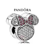 潘朵拉 PANDORA 迪士尼迪士尼 米妮固定扣 925純銀飾品 CHARMS 歐美代購