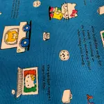 日本正版HELLO KITTY布料-藍色