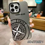 STONE ISLAND SAMSUNG 外殼 HYBRID IMD 彩板全息石島手機殼適用於三星 A02 三星 A03