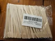 200x Extra Small 3.5" Wooden Waxing Sticks Spatulas Eyebrow Lip Hair Applicator