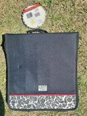 Crop In Style PSB Zippered 3-Ring Craft Binder Floral Floof A La RARE
