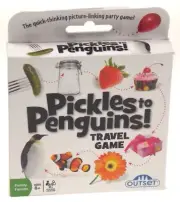 Pickles To Penguins Travel Card Game Outset Media Family Ages 8+ Picture Party