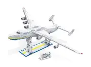 An-225 Airplane Building Block Sets,Large Military Transport Aircraft Model P...