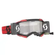 Mask Fury Wfs Red With Roll-Off wfs50 Included 2785960084113 SCOTT Enduro