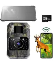 Solar Trail Camera 48MP 30FPS, WiFi Bluetooth