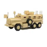 1/72 US Army Cougar American Modern 6x6 Mrap Vehicle Military Plastic Model Toys