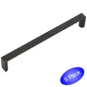 *5 Pack* Cosmas Cabinet Hardware Oil Rubbed Bronze Handle Pulls #3133-192ORB