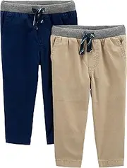 [Simple Joys by Carter's] Baby Boys' 2-Pack Pull on Pant