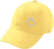 [YAMEE] Baby Baseball Cap Smiley Toddler Infant Sun Hat Quick Drying Kids Boys Girls Cute Cap Hat for Spring Summer