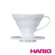 【HARIO】V60白色01樹脂濾杯1~2杯 / VD-01W