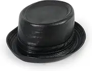Luwint Cute Fedora Hat - Lightweight Breathable Mesh Crushable Roll Up Short Brim Bowler Derby Cap