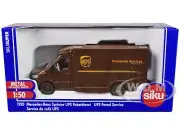 MERCEDES-BENZ SPRINTER VAN BROWN "UPS" 1/50 DIECAST MODEL CAR BY SIKU 1920