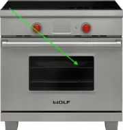 Wolf DF IR Bake Pan Assembly | Large Oven | Hand Made in USA | Factory OEM Wolf