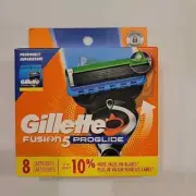 4 Pack Gillette Fusion 5 Proglide Refill Cartridges 8 Each Total 32 Count New