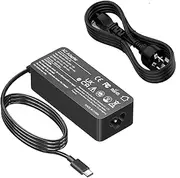 100W /65W USB-C Power Adapter Fast Charger, Charge USB-C 100W 96W 87W 61W Device, Compatible Mac Book Pro 16'' 15'' 13'' 2016/2017/2018/2019/2020, iPad Pro, Dell, HP,Asus and All USB-C Device