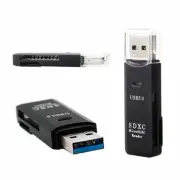 US 2 in 1 USB 3.0 High Speed Micro SD SDXC TF T-Flash Memory Card Reader adapter