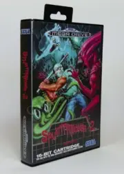 SEGA SMD Mega Drive Storage Case - Splatterhouse 2 - NO GAME