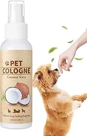 Dog Scent Spray, 100ml Long Lasting Dog Cologne Spray, Natural Odor Eliminator Cologne for Cats Kittens, Portable Puppy Scent Perfume