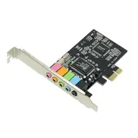 在飛比找蝦皮購物優惠-Cmedia® CMI8738 PCI-E音效卡5.1支援W