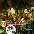 3.5M Retro Solar String Light Bulbs 10 LED Festoon Globe Lights Outdoor Garden