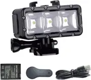 High Power Dimmable Waterproof LED Video Light Fill Night Light Diving
