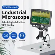 G1600 12MP 1-1600X Plug-in Type Microscope Digital Microscope 9" LCD ot25