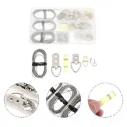 102 Pcs The Wire Coat Hangers Photo Frame Hook Hanging Hooks