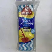 New Old Stock - O Cedar Easy Squeeze Sponge Mop Refill Microfiber Wave Sponge