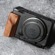 Wooden Wood Hand Grip With Alloy Base QR L Handle Plate For sigma fp FPL Camera