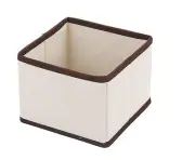 FABRIC CLOSET DRESSER DRAWER STORAGE FOLDABLE ORGANIZER CUBE BIN