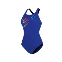 在飛比找momo購物網優惠-【SPEEDO】女運動連身泳裝-海邊 游泳 沙灘 戲水 泳衣