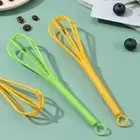 Milk Frother Plastic Easy to Clean Cooking Hand Mixer Blender Egg Beater Whisk