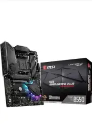 MSI MPG B550 Gaming Plus AMD Motherboard New
