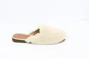 Lucky Brand Clogs sz 8.5 NEW Women Mule Slip on Shoe Faux Shearling Flat