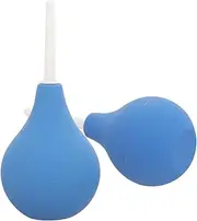 PLAFOPE 2Pcs Comfortable Ear Washing Squeeze Bulb Portable Ear Cleaner for Ear Wax Removal Multi Purpose Cleaning for Home Travel Use