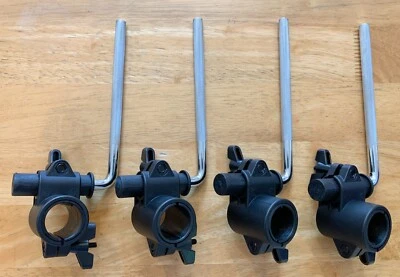 4X Alesis Nitro Max/Nitro Mesh/DM Lite Kits Cymbal/Drum Rack Mount Clamps L-Rods