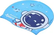 Cartoon Design Silicone Swim Cap for Boys and Girls Lightweight Breathable Dry Hair Swimming and Girls Pool Hat