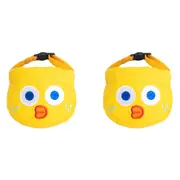 2x Pidan Adjustable 7-12cm Pet Cat/Kitten Small Dog Bib Collar Accessory Yellow