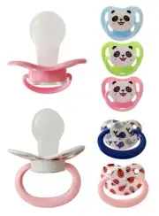 Adult Baby Pacifier Printed Silicone Large & Small Plate Role Games