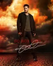 Jensen Ackles of Supernatural SIGNED reprint 8x10 Photo Autographed RP #2