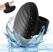 Sex Toys Finger Vibrator Mini Clitoral Stimulation Facial Eye Skin Care Tools 10 Vibration Modes Rechargeable Portable Silicone Massage Body Relax Set Muscles Tighten Anti-Aging Relieve Dark Circles