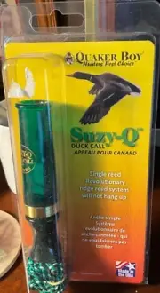 QUAKER BOY SUZY-Q DUCK CALL - RIDGE REED SYSTEM - NEW IN PACKAGE - OLD STOCK