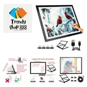 A3 Light Board with Stand Diamond Painting Light Pad,Tracing Light Board Draw...
